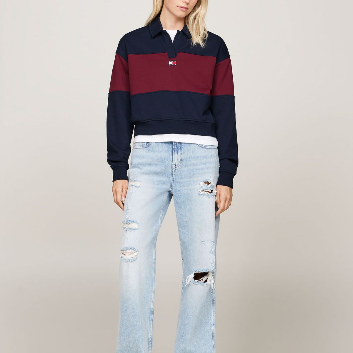 TOMMY HILFIGER - JEAN BETSY MD LS DH7115