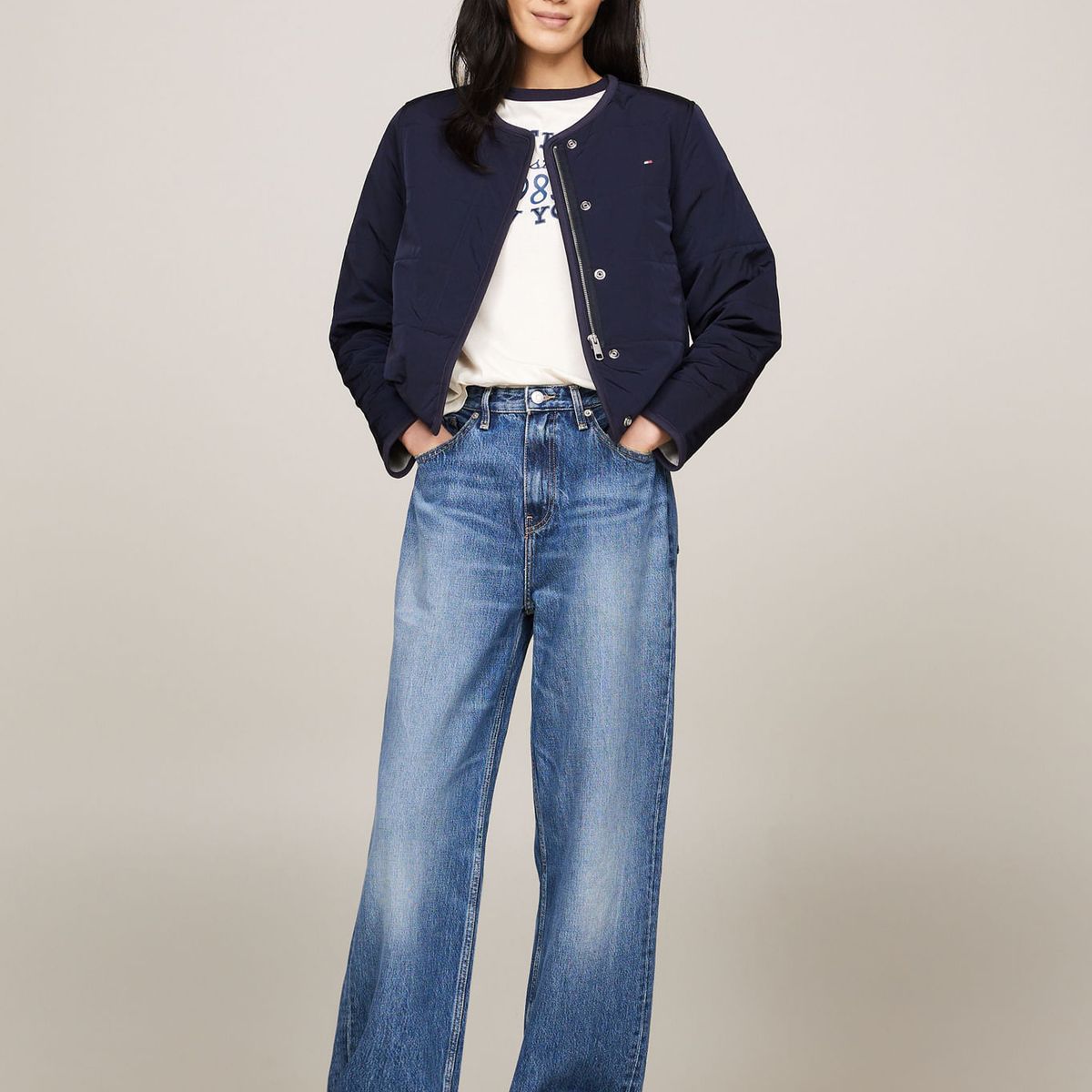 TOMMY HILFIGER - CASACA JERSEY LINED JACKET