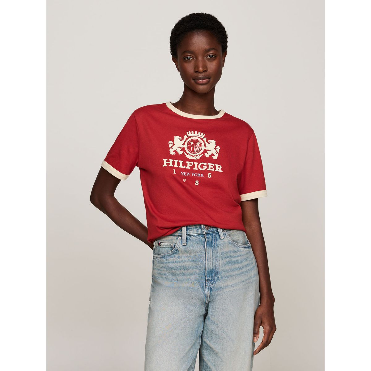 TOMMY HILFIGER - T-SHIRT M/C PARA MUJERES TH