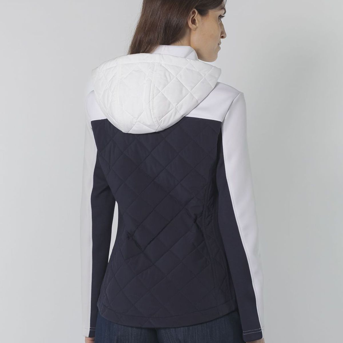 TOMMY HILFIGER - CASACA CLRBLCK QUILTED SCUBA JCKT