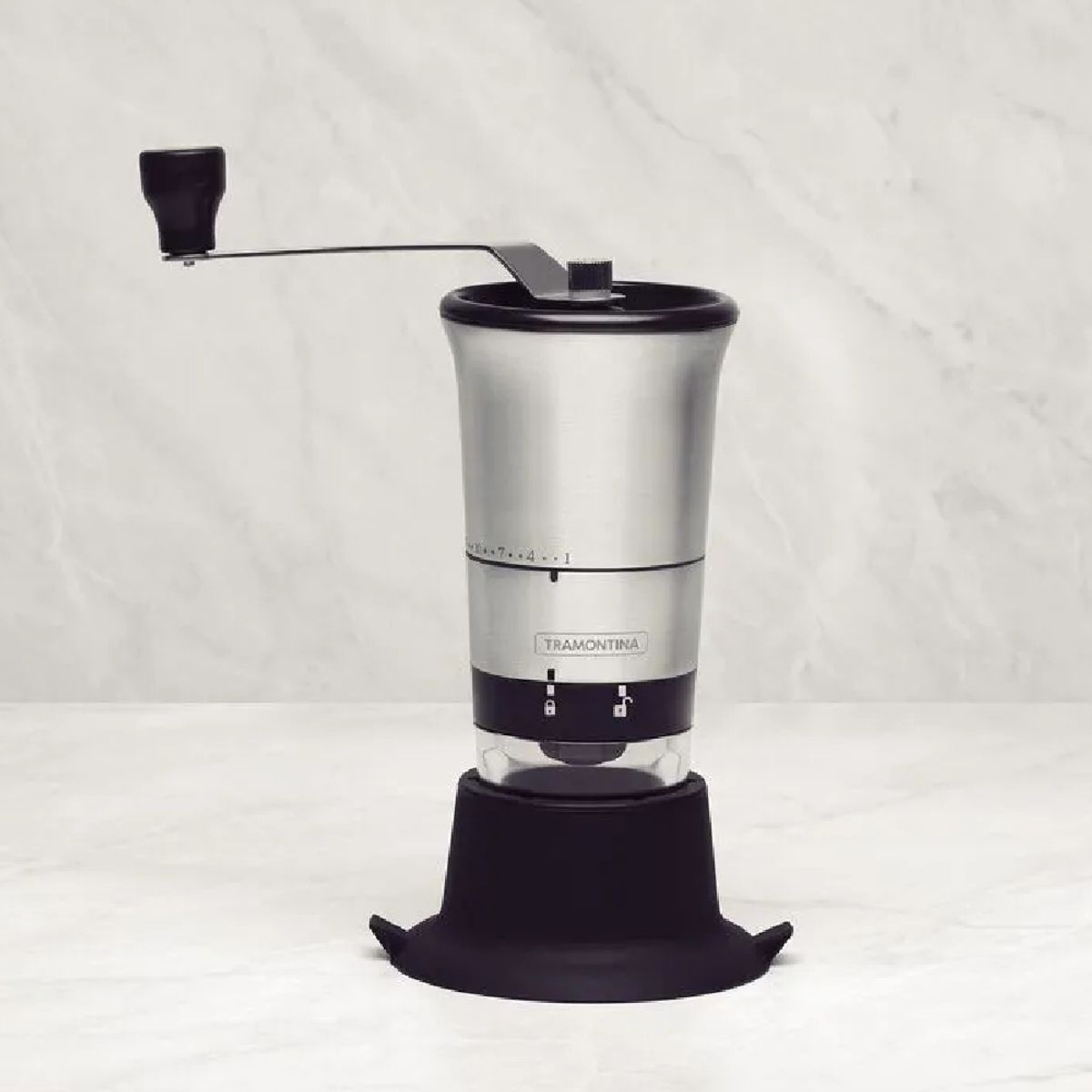 TRAMONTINA - Molinillo de café Tramontina Realce de acero inoxidable - 61769000