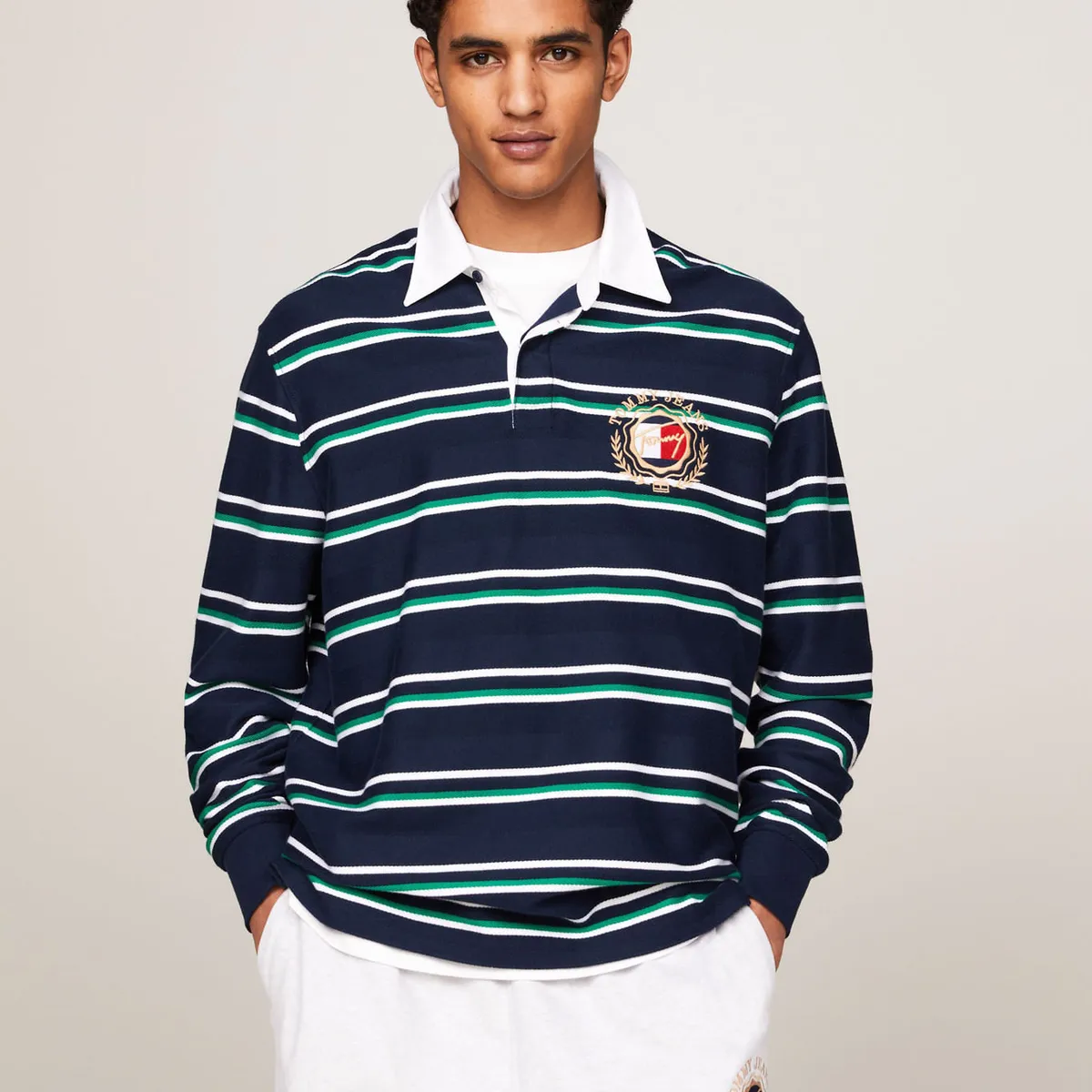 TOMMY HILFIGER - POLO TJM PREP STRIPE EXPLORER RUGBY