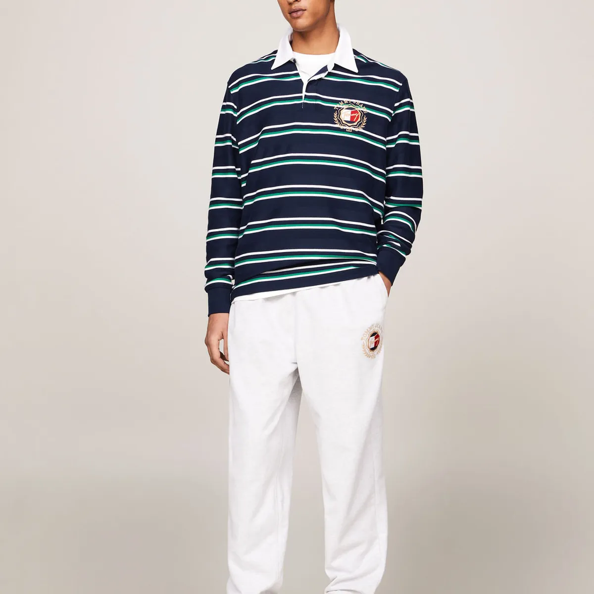 TOMMY HILFIGER - POLO TJM PREP STRIPE EXPLORER RUGBY