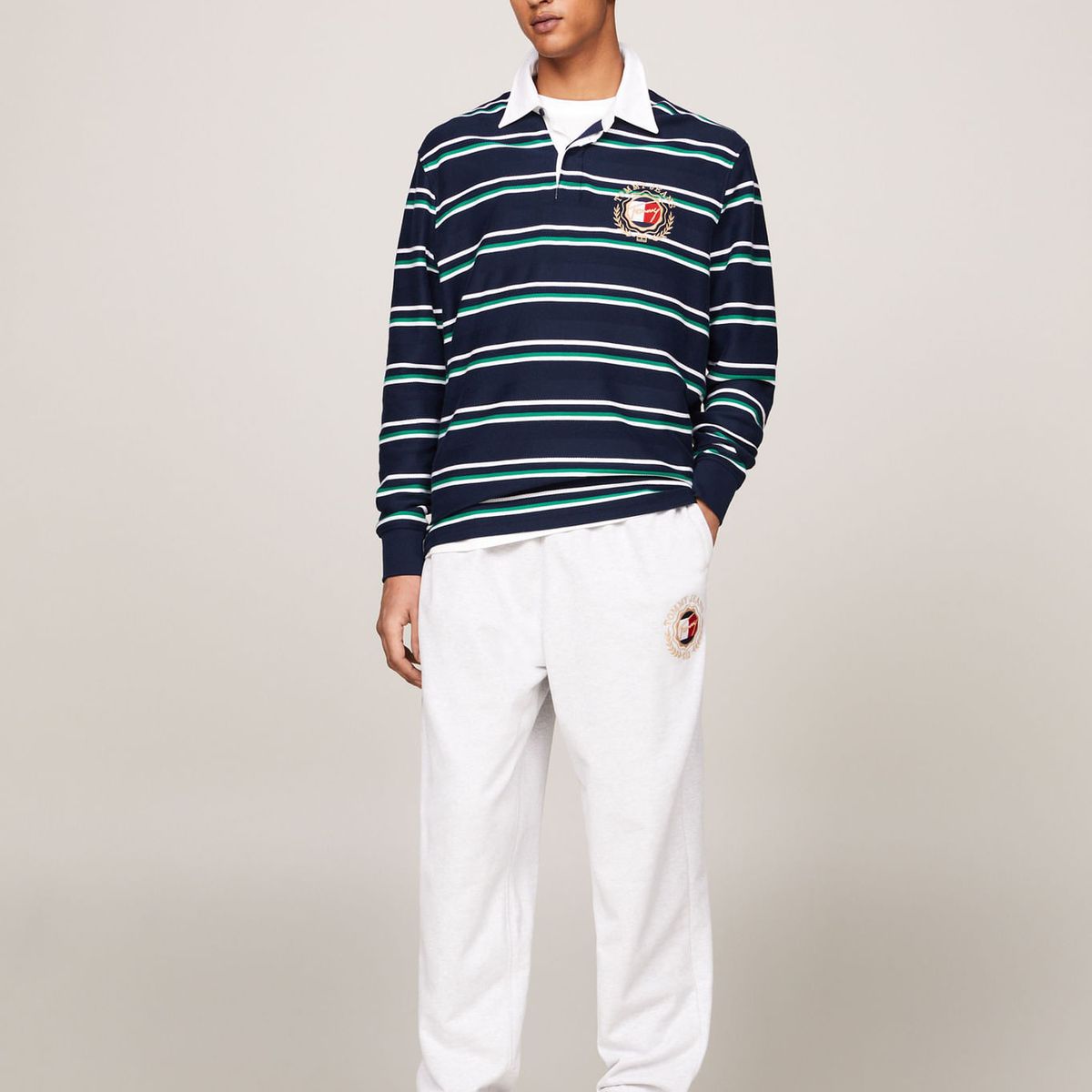 TOMMY HILFIGER - POLO TJM PREP STRIPE EXPLORER RUGBY