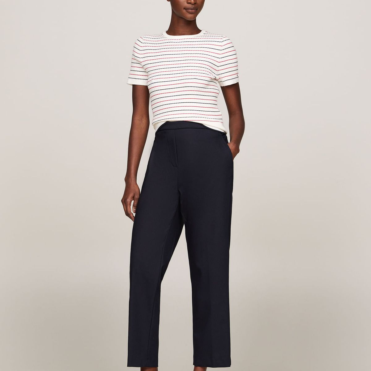 TOMMY HILFIGER - PANTALON TRAVEL SLIM STRAIGHT PANT