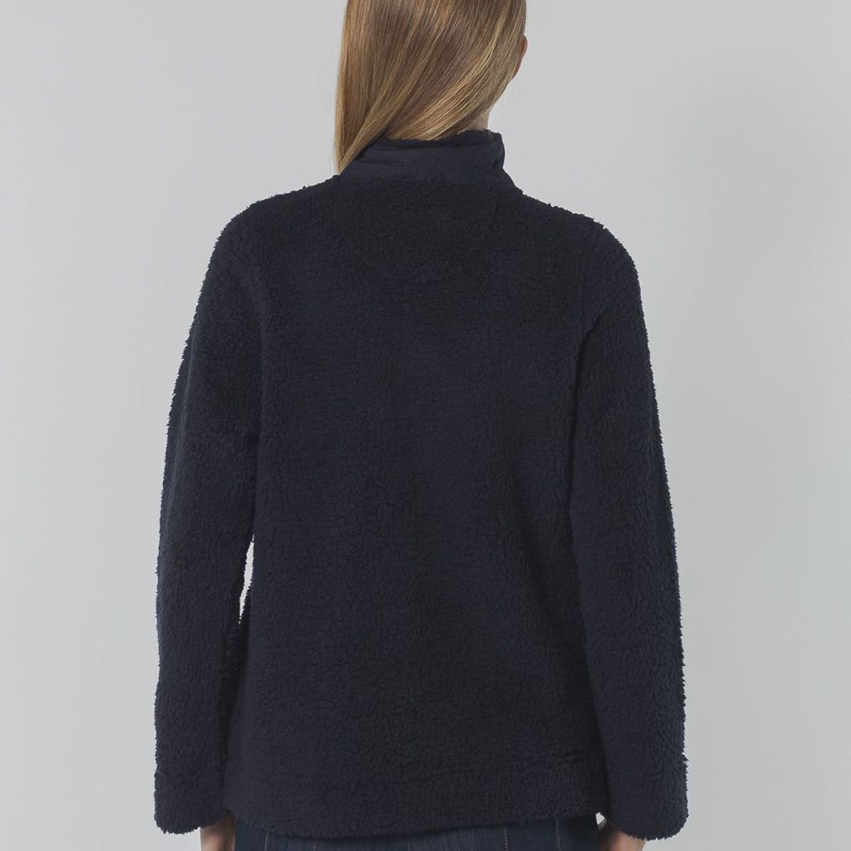 TOMMY HILFIGER - CASACA 1/4 ZIP SLD SHRPA