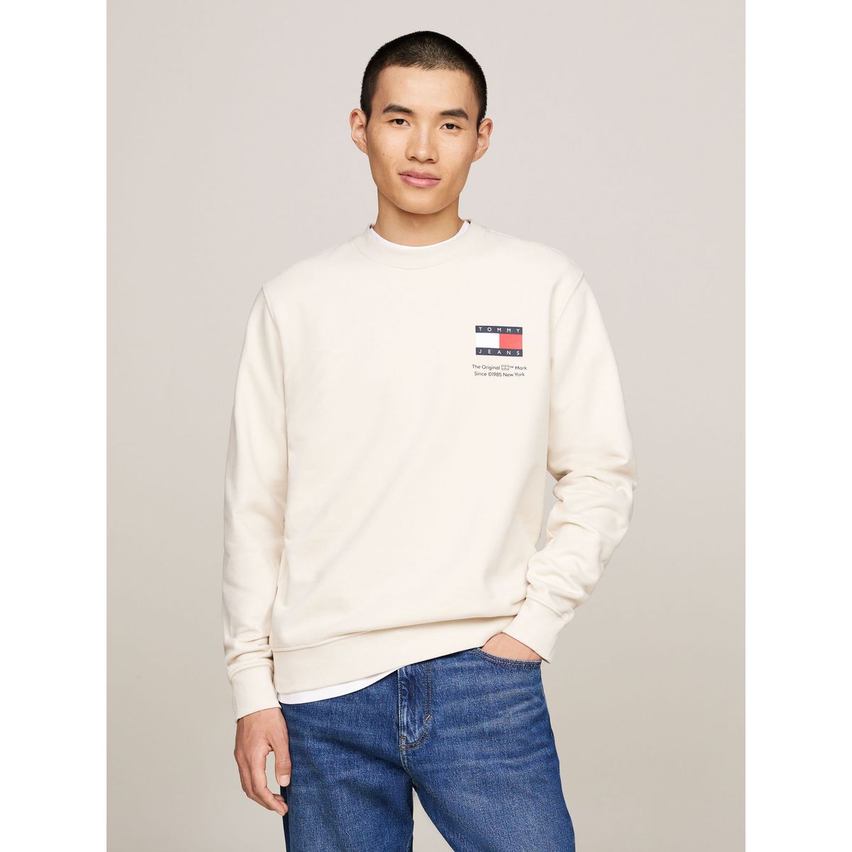 TOMMY HILFIGER - SWEATSHIRT TJM REG FLAG CNECK EXT
