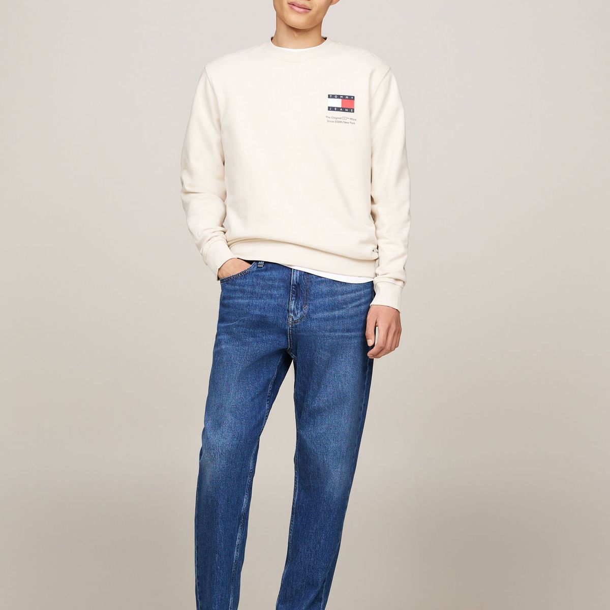 TOMMY HILFIGER - SWEATSHIRT TJM REG FLAG CNECK EXT