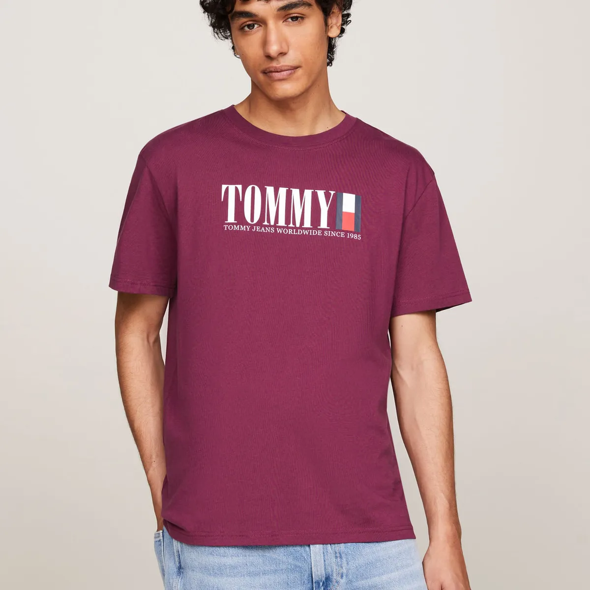 TOMMY HILFIGER - CAMISETA TJM REG TOMMY DNA FLAG TEE EXT