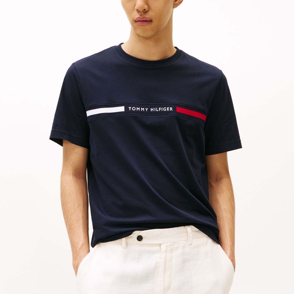 TOMMY HILFIGER - T-SHIRT M/C PARA HOMBRES TH