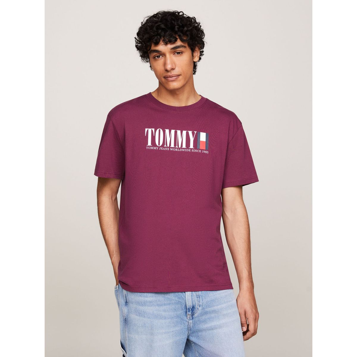 TOMMY HILFIGER - CAMISETA TJM REG TOMMY DNA FLAG TEE EXT