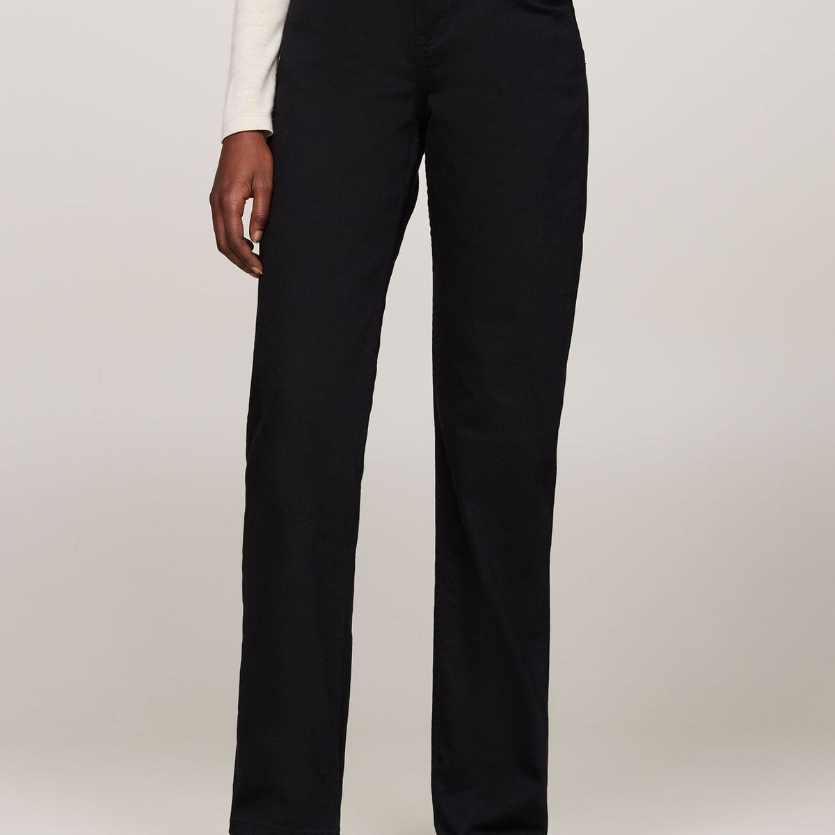 TOMMY HILFIGER - JEAN CLASSIC STRAIGHT RW STAY BLACK