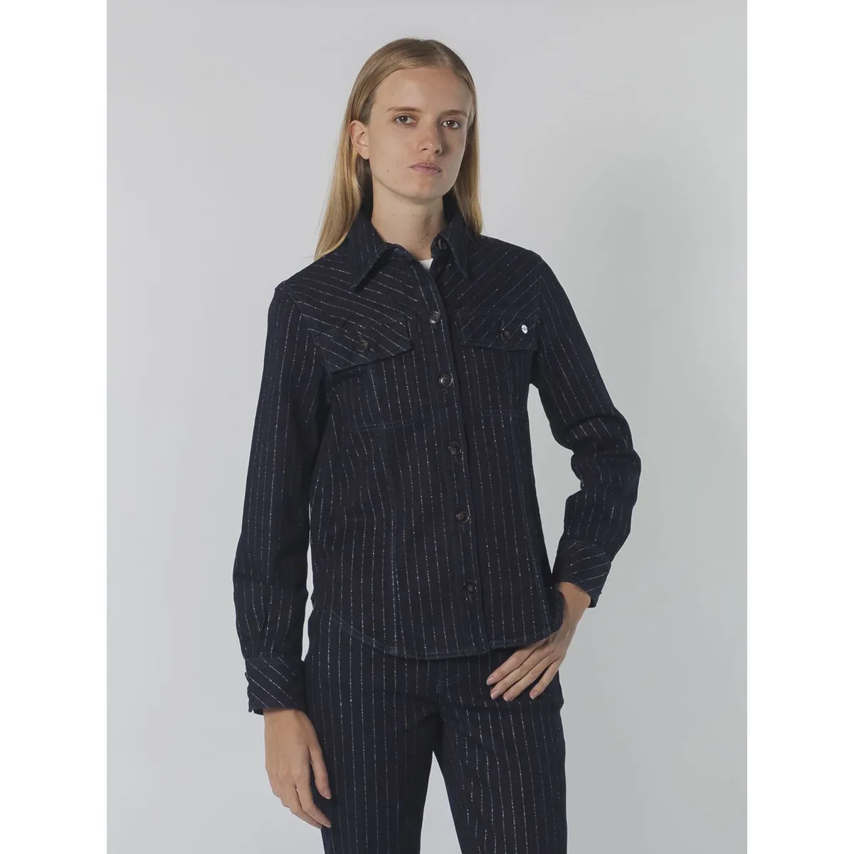 TOMMY HILFIGER - CASACA DNM SHINE SHACKET