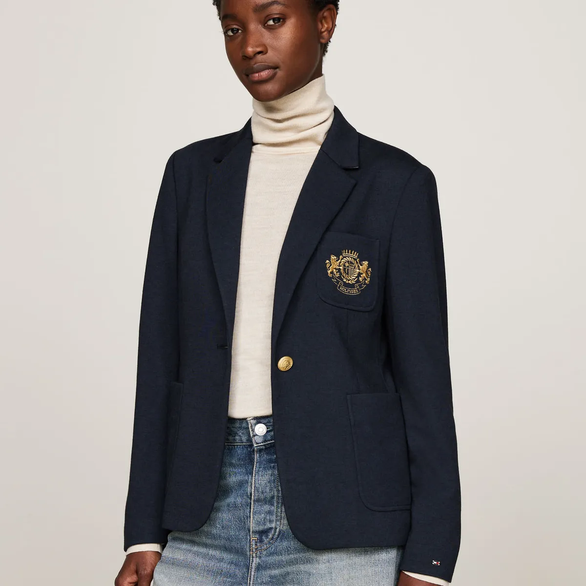 TOMMY HILFIGER - SACO HERITAGE CREST SLIM SB BLAZER