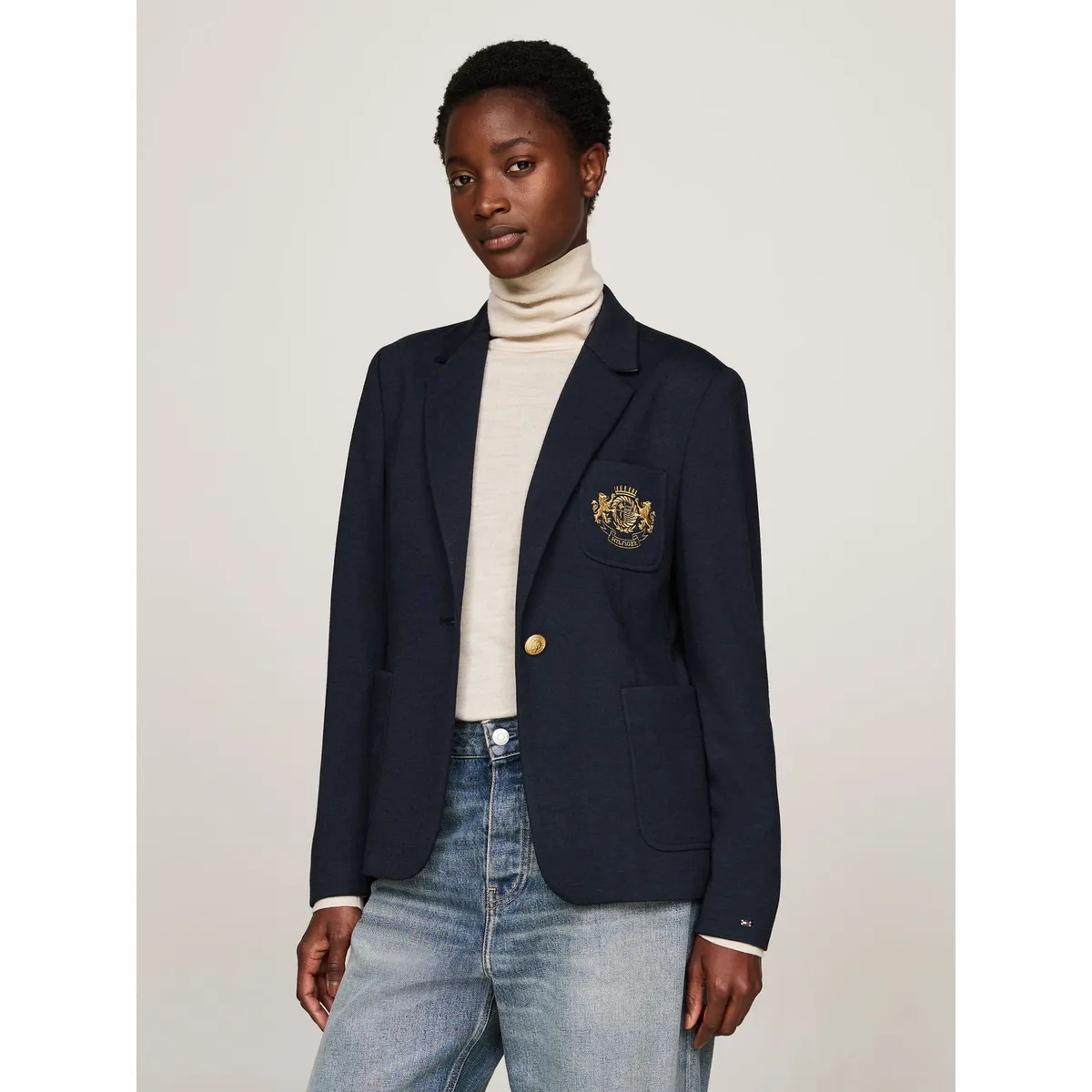TOMMY HILFIGER - SACO HERITAGE CREST SLIM SB BLAZER