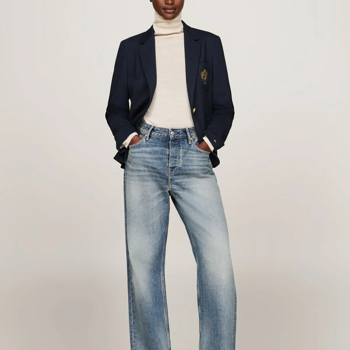 TOMMY HILFIGER - SACO HERITAGE CREST SLIM SB BLAZER