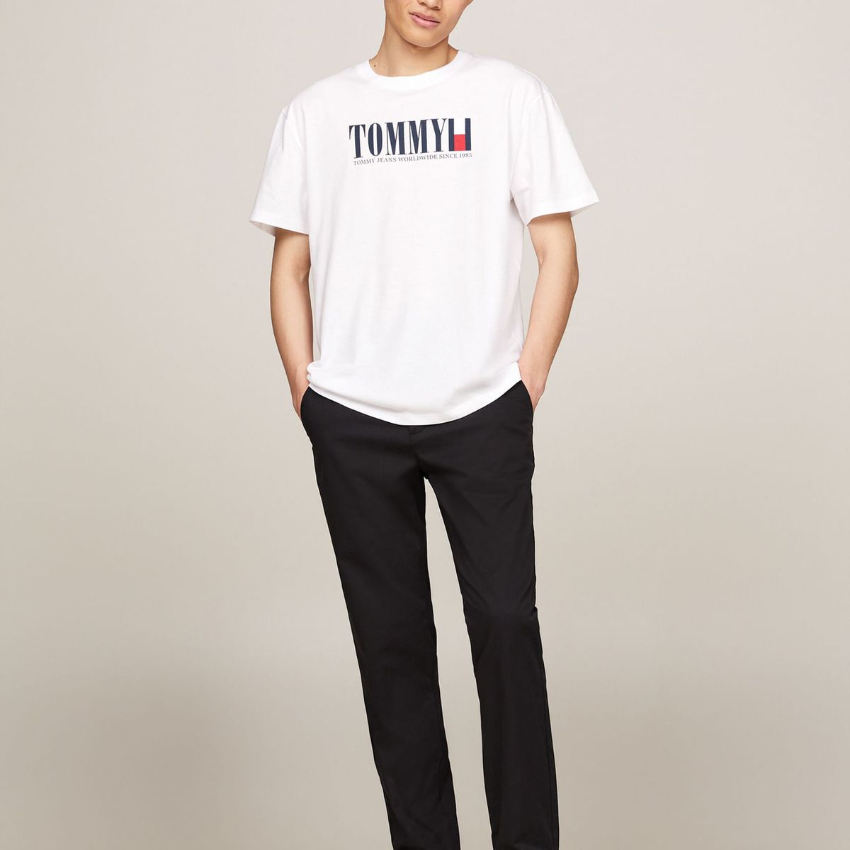 TOMMY HILFIGER - CAMISETA TJM REG TOMMY DNA FLAG TEE EXT