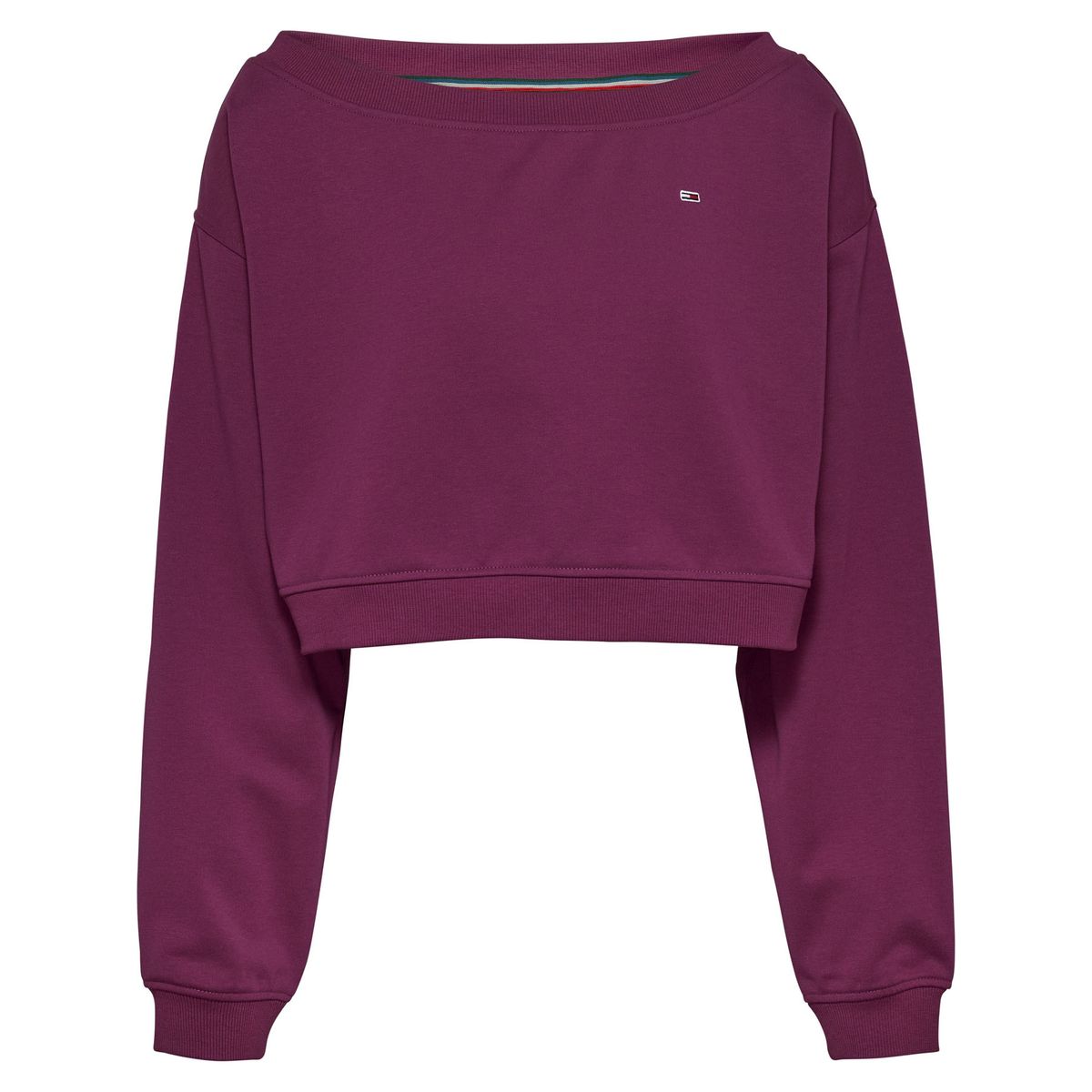 TOMMY HILFIGER - SWEATSHIRT TJW CRP OFF SHOULDER CREW