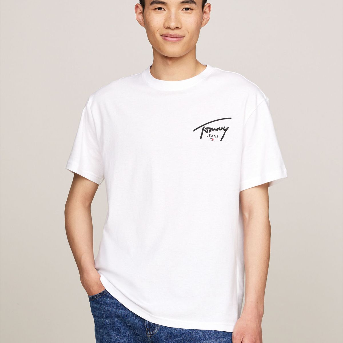 TOMMY HILFIGER - T-SHIRT M/C PARA HOMBRES TH