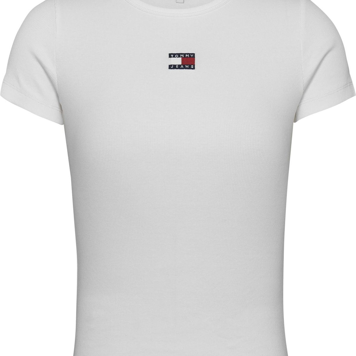 TOMMY HILFIGER - CAMISETA TJW SLIM BADGE RIB TEE
