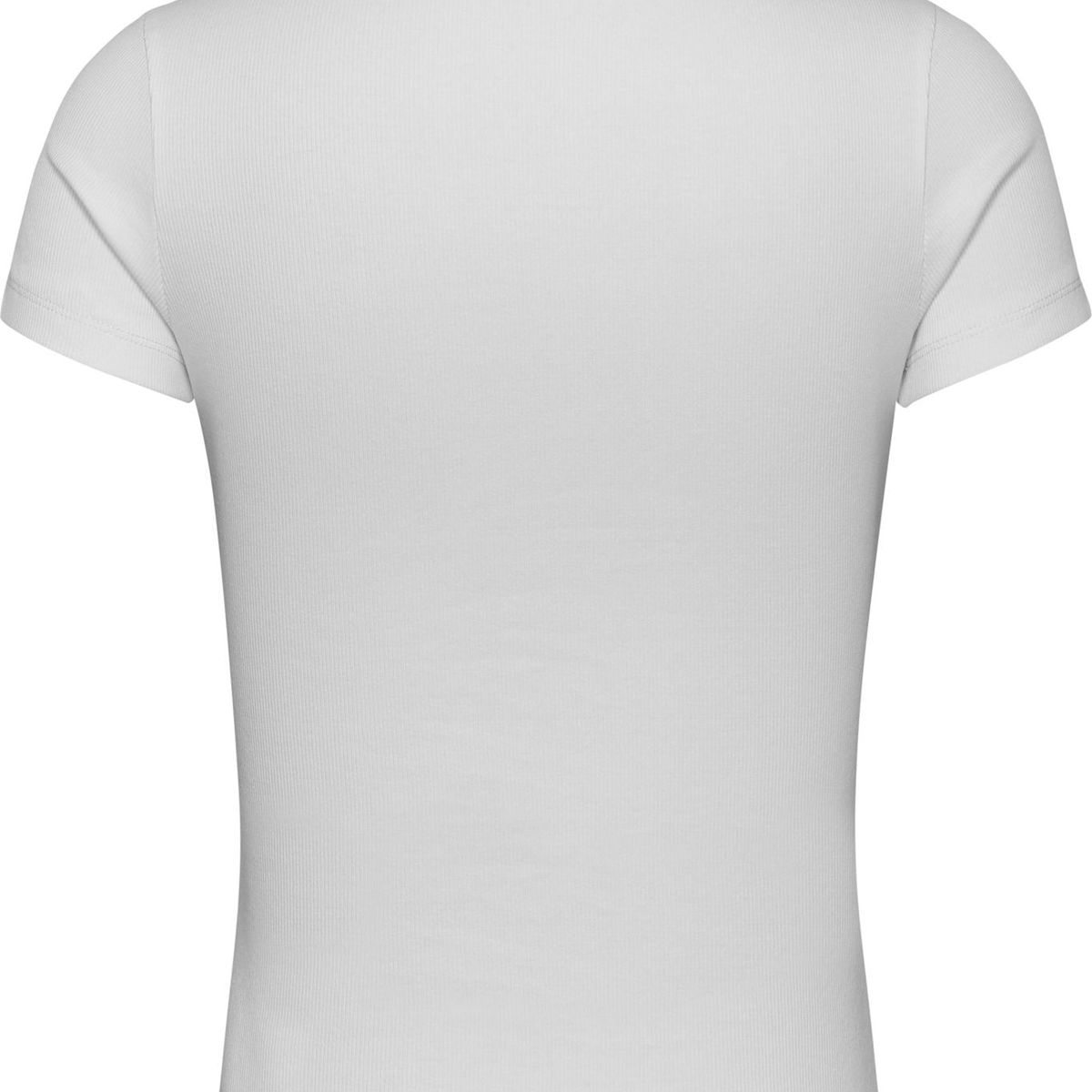 TOMMY HILFIGER - CAMISETA TJW SLIM BADGE RIB TEE