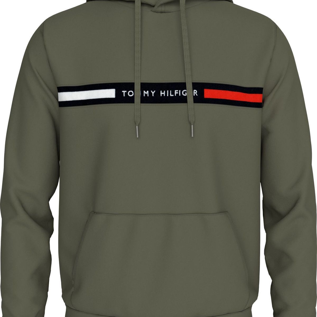 TOMMY HILFIGER - SWEATSHIRT HILFIGER CHEST INSERT HOODY