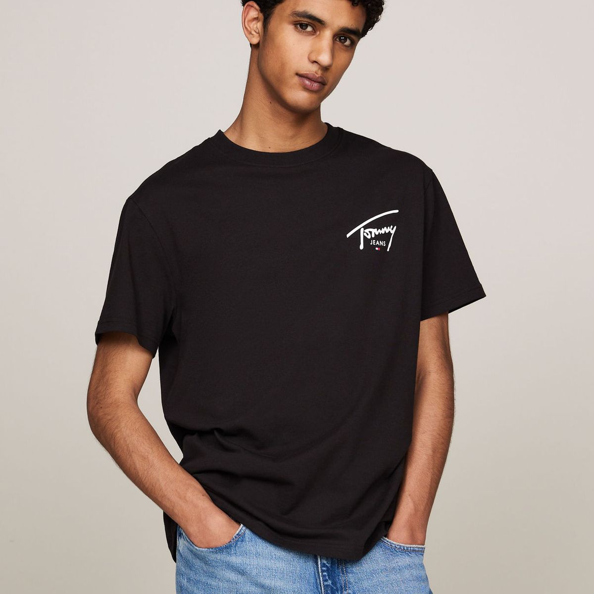 TOMMY HILFIGER - T-SHIRT M/C PARA HOMBRES TH