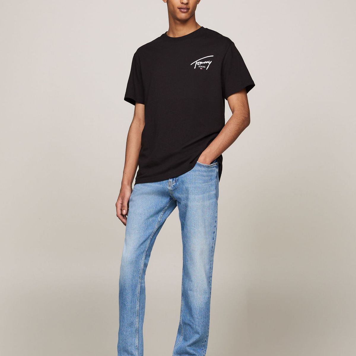 TOMMY HILFIGER - T-SHIRT M/C PARA HOMBRES TH