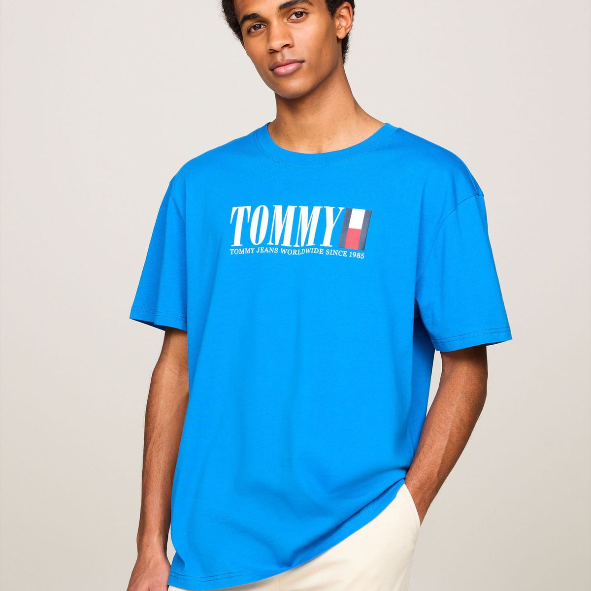 TOMMY HILFIGER - T-SHIRT M/C PARA HOMBRES TH