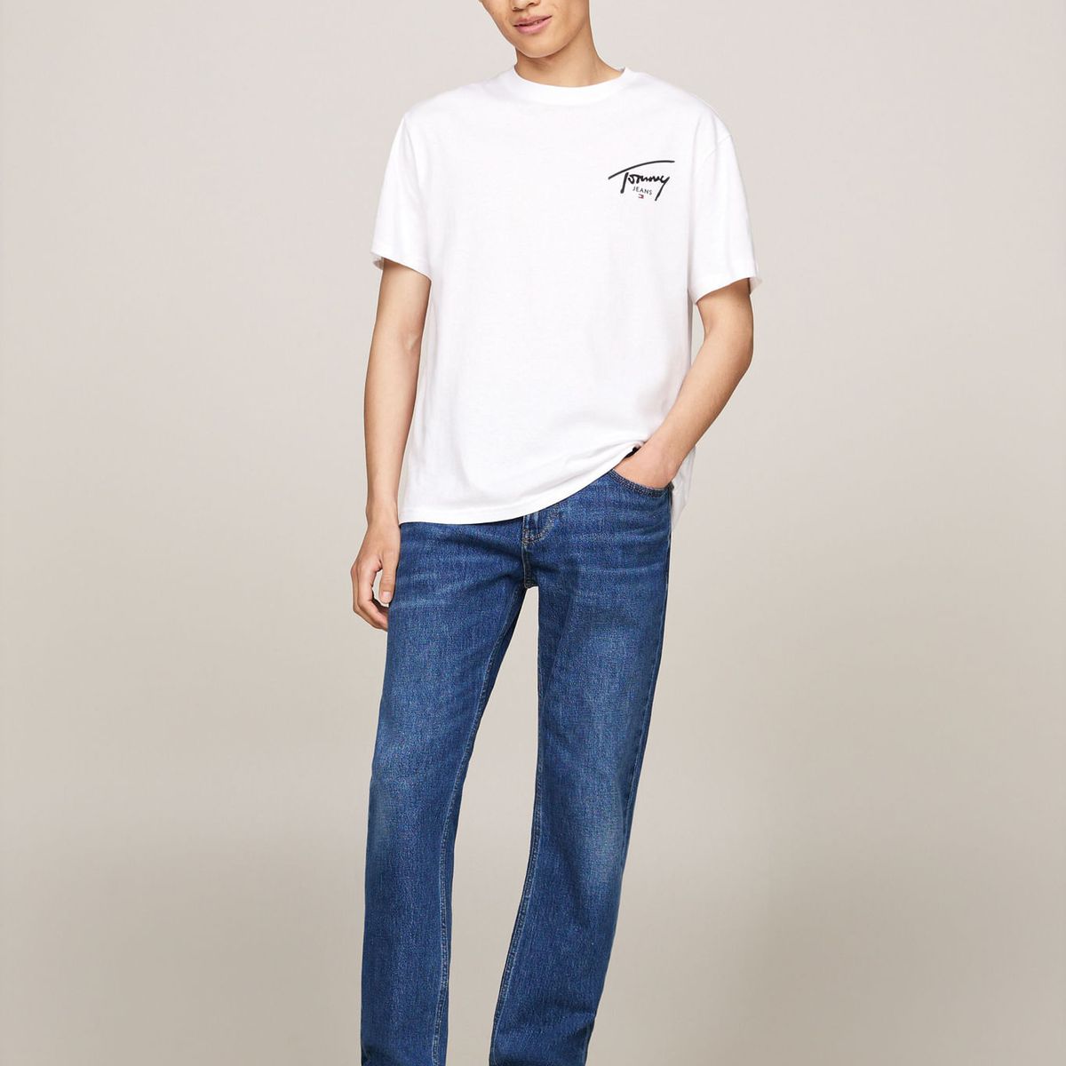 TOMMY HILFIGER - T-SHIRT M/C PARA HOMBRES TH