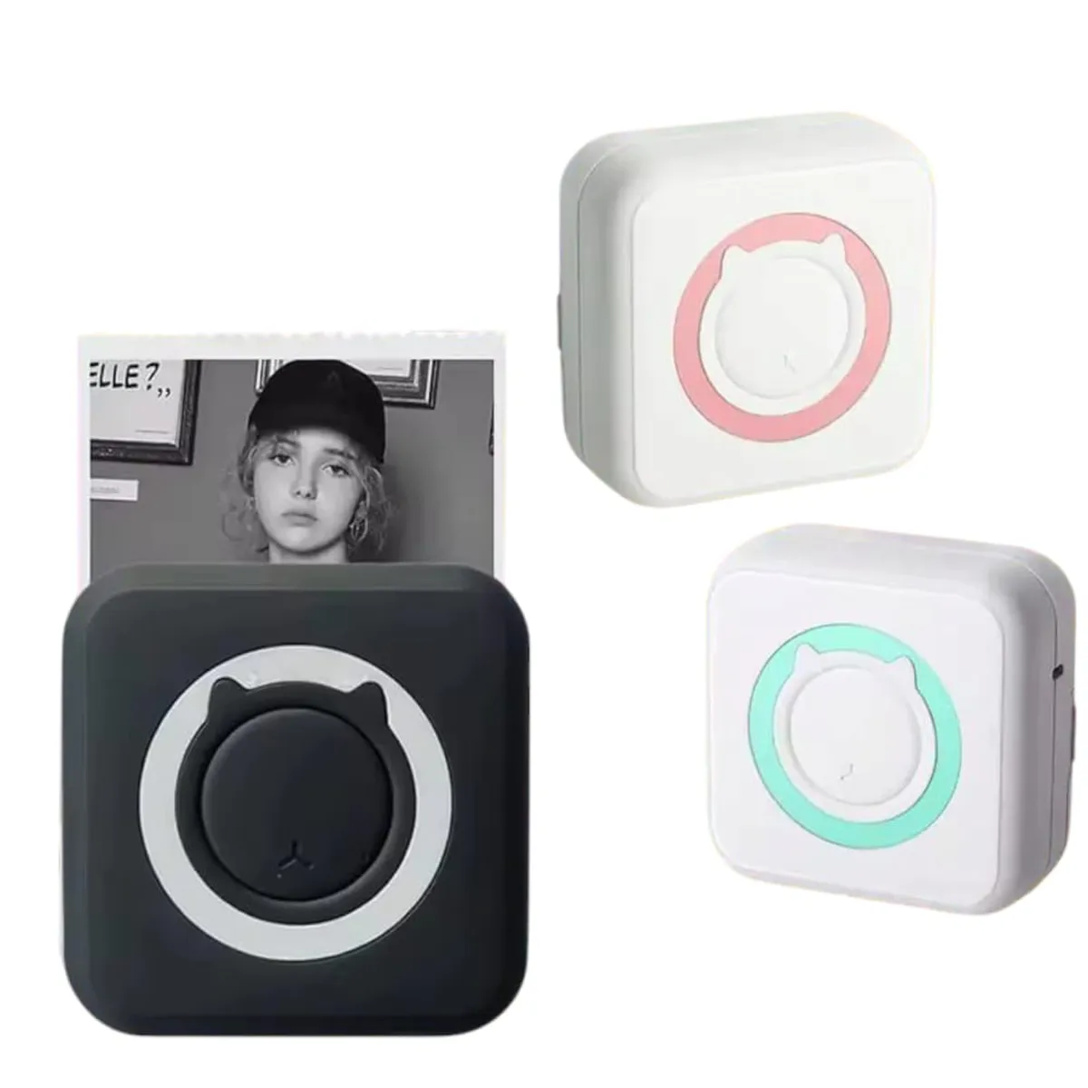 OEM - Mini Impresora Térmica Bluetooth Portátil Inalámbrica para Celular