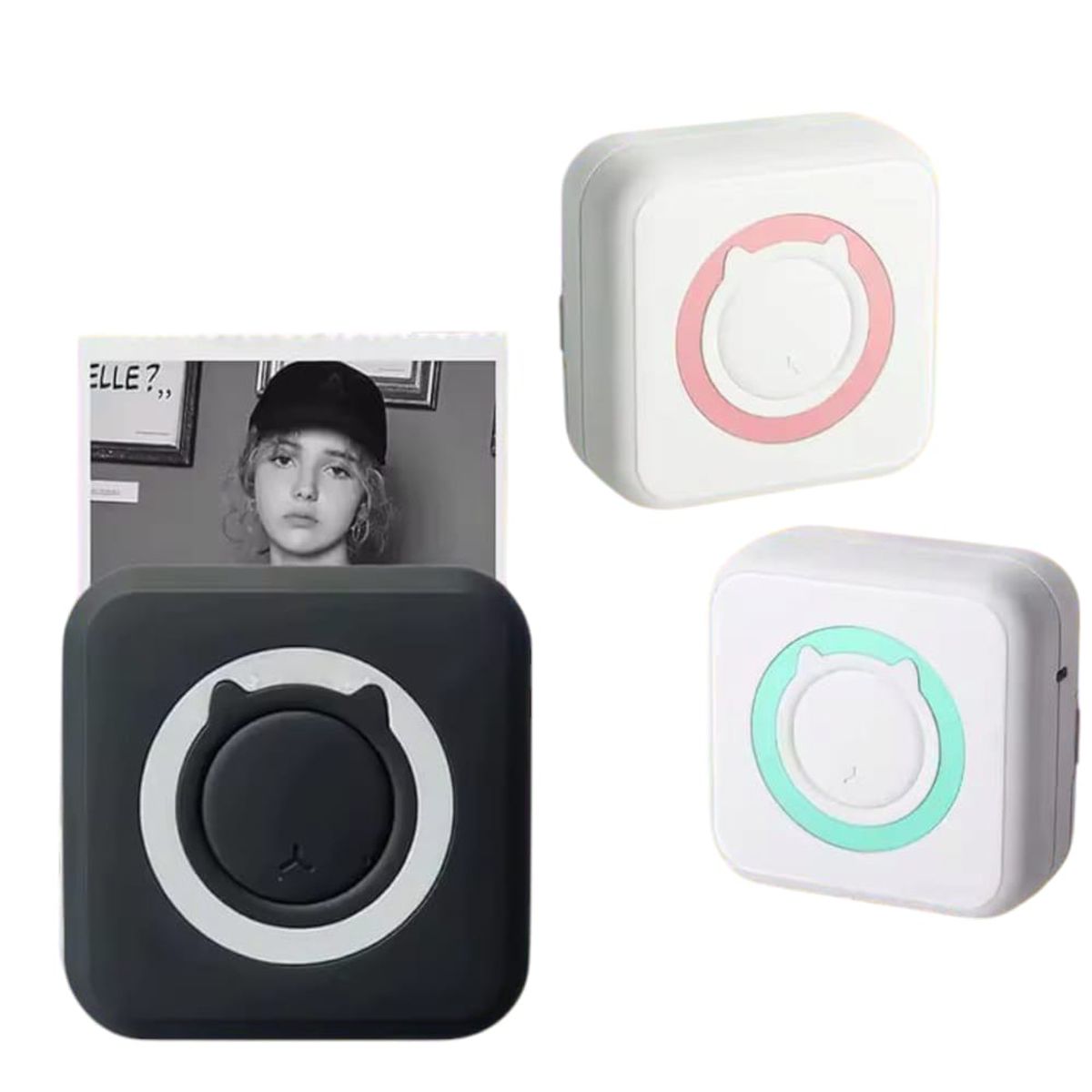 OEM - Bluetooth Mini Impresora Térmica Portátil Compatible con Smartphone