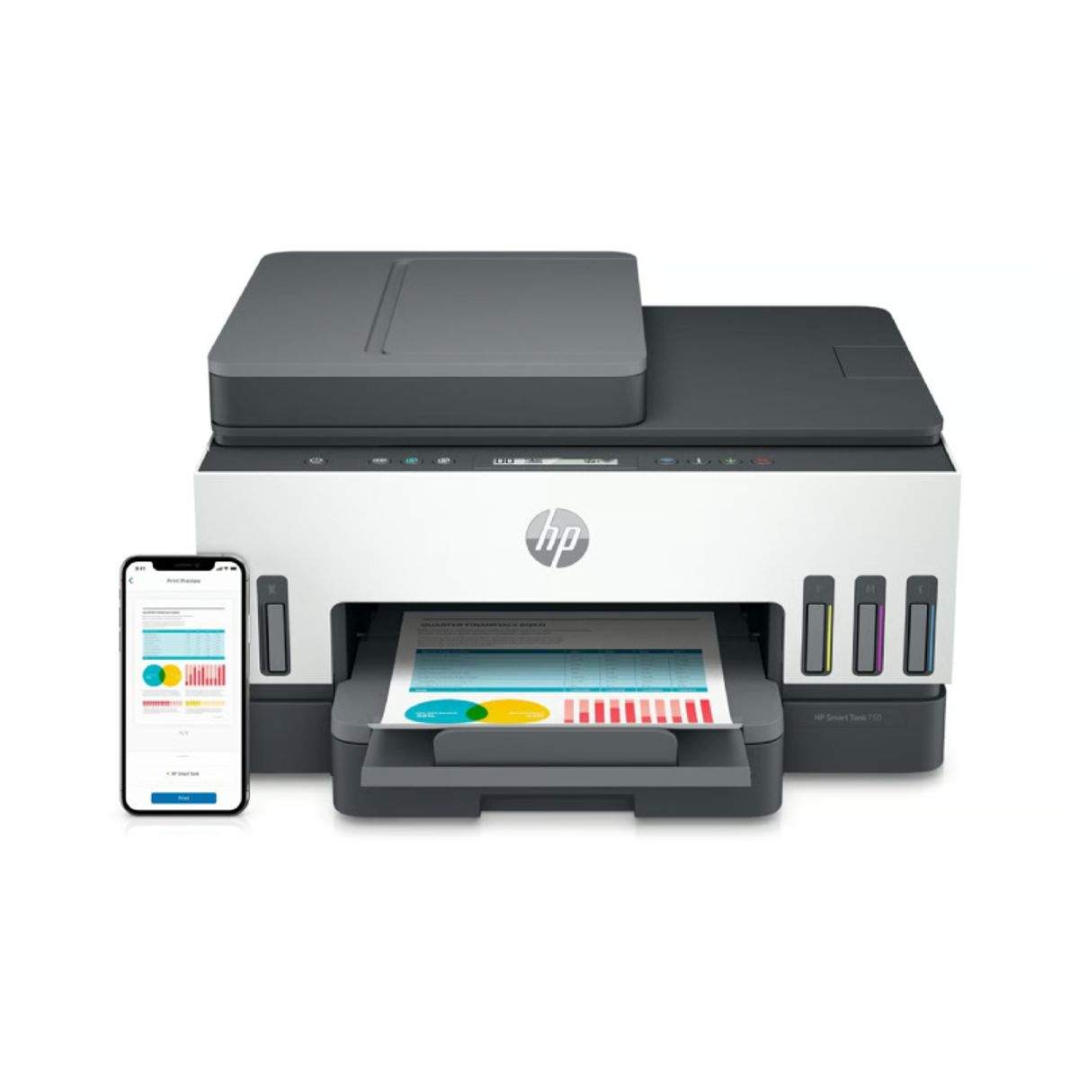 HP - IMPRESORA MULTIFUNCIONAL HP SMART TANK 750 WIFIBTLAN
