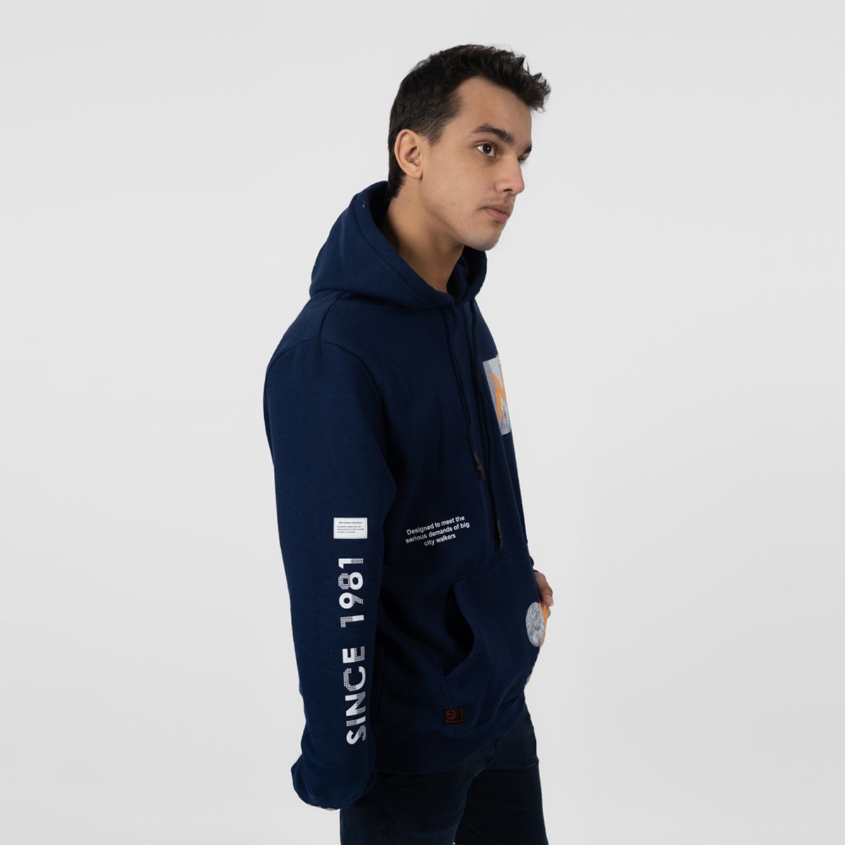 MACHINE - POLERA HOMBRE DI23JURRIEN FRANELA