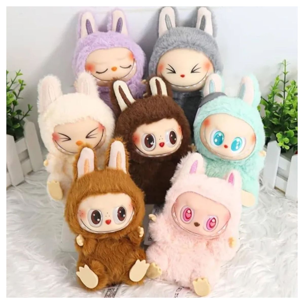 GENERICO - Peluche Dupe Bubu Sorpresa Serie Have a Seat Réplica