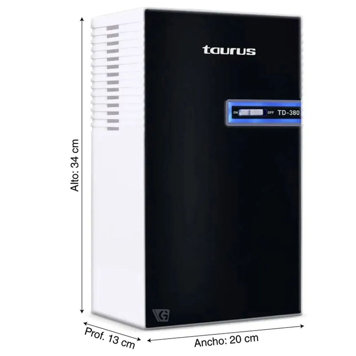 TAURUS - Deshumedecedor Taurus TD-380 65W 380mldía