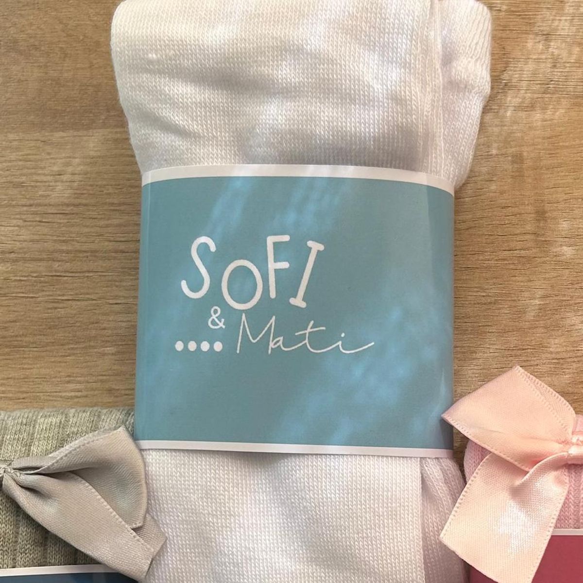 GENERICO - Pantimedias de algodón para niñas Sofi y Mati