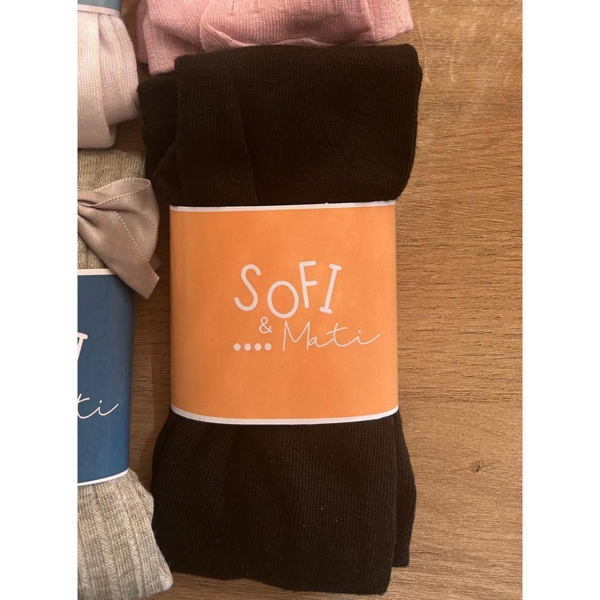 GENERICO - Pantimedias de algodón para niñas Sofi y Mati