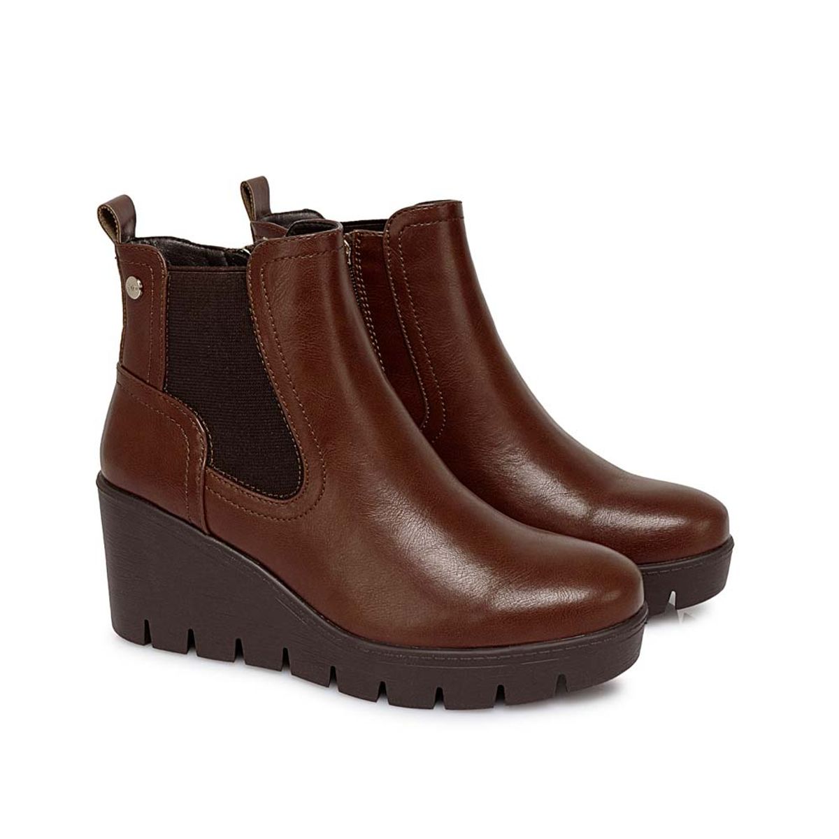 ADV - Botín Chelsea Casual DAVI-2527 Cafe ADV