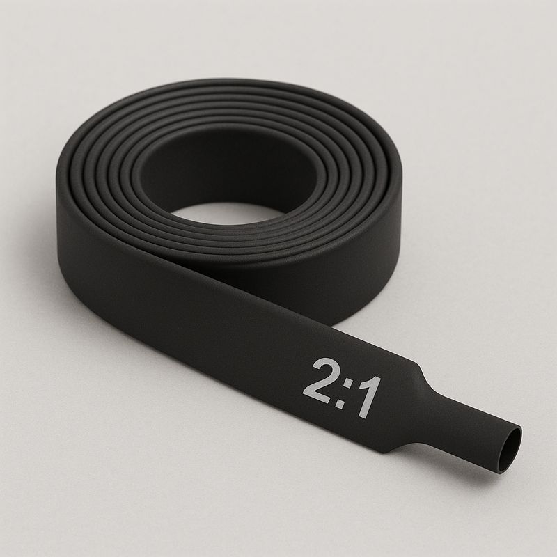 WOER - MANGA TUBO TERMOENCOGIBLE TERMOCONTRAIBLE DE 7MM 2 METROS