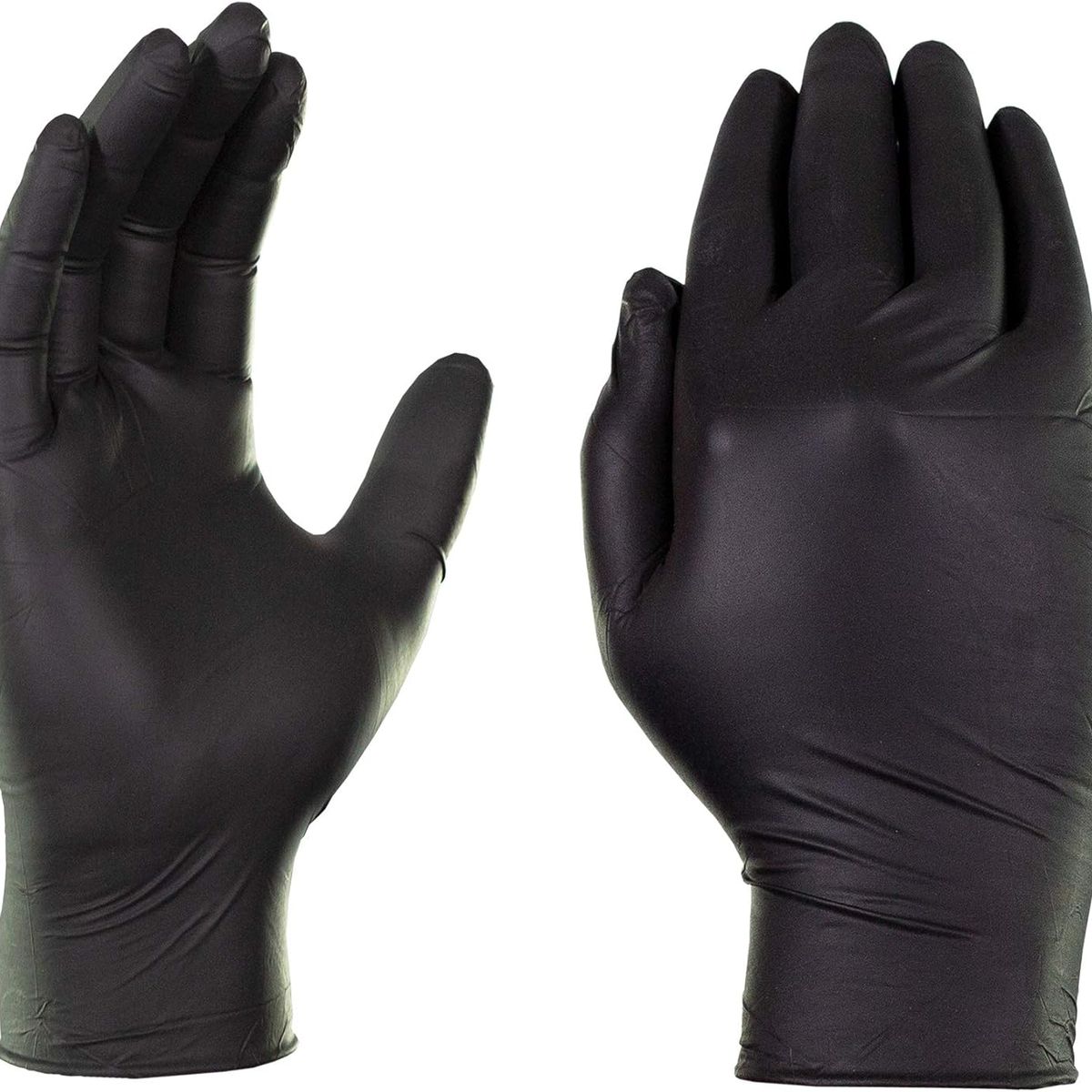 GENERICO - CAJON DE GUANTES DE VINILO TALLA L NEGRO x 1000 unid.