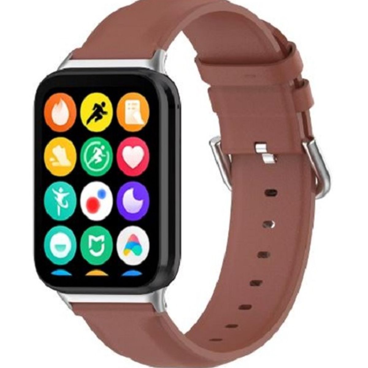 GENERICO - Correa compatible de cuero Smart Band 9 Pro 8 Pro para Xiaomi