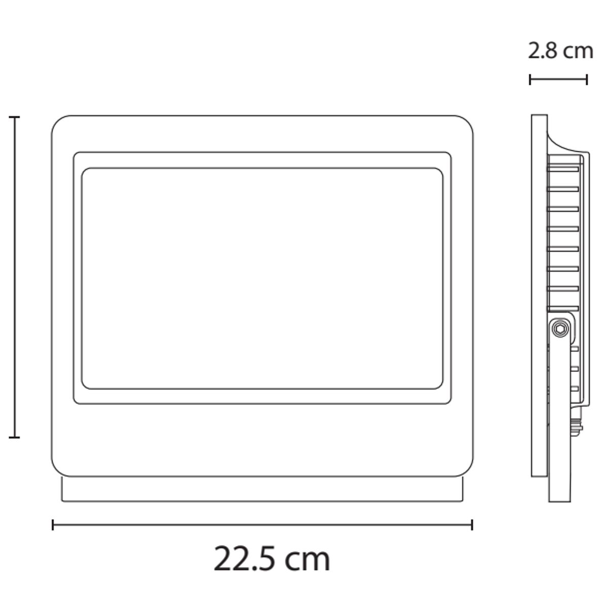 LUMINIKA - Reflector Led 100W 6500K 9000Lm