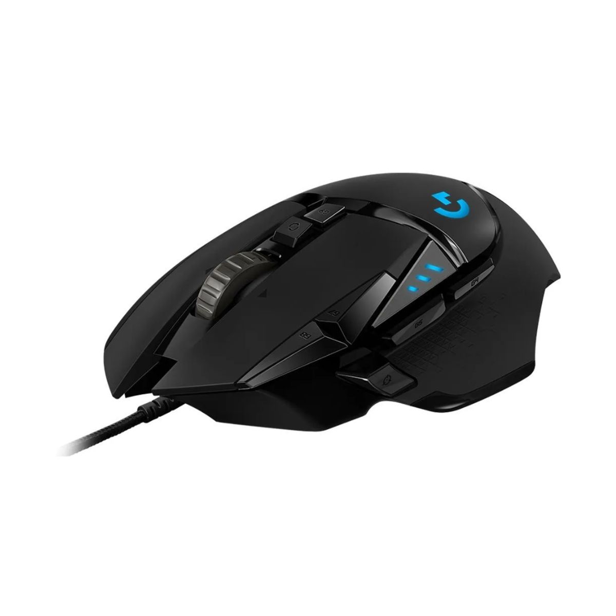 LOGITECH - MOUSE LOGITECH G502 HERO 16000 DPI RGB NEGRO USB