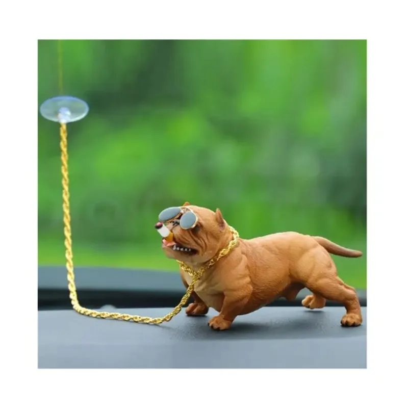 GENERICO - ADORNO PARA TABLERO AMERICAN BULLY CON  ACCESORIOS 13CM