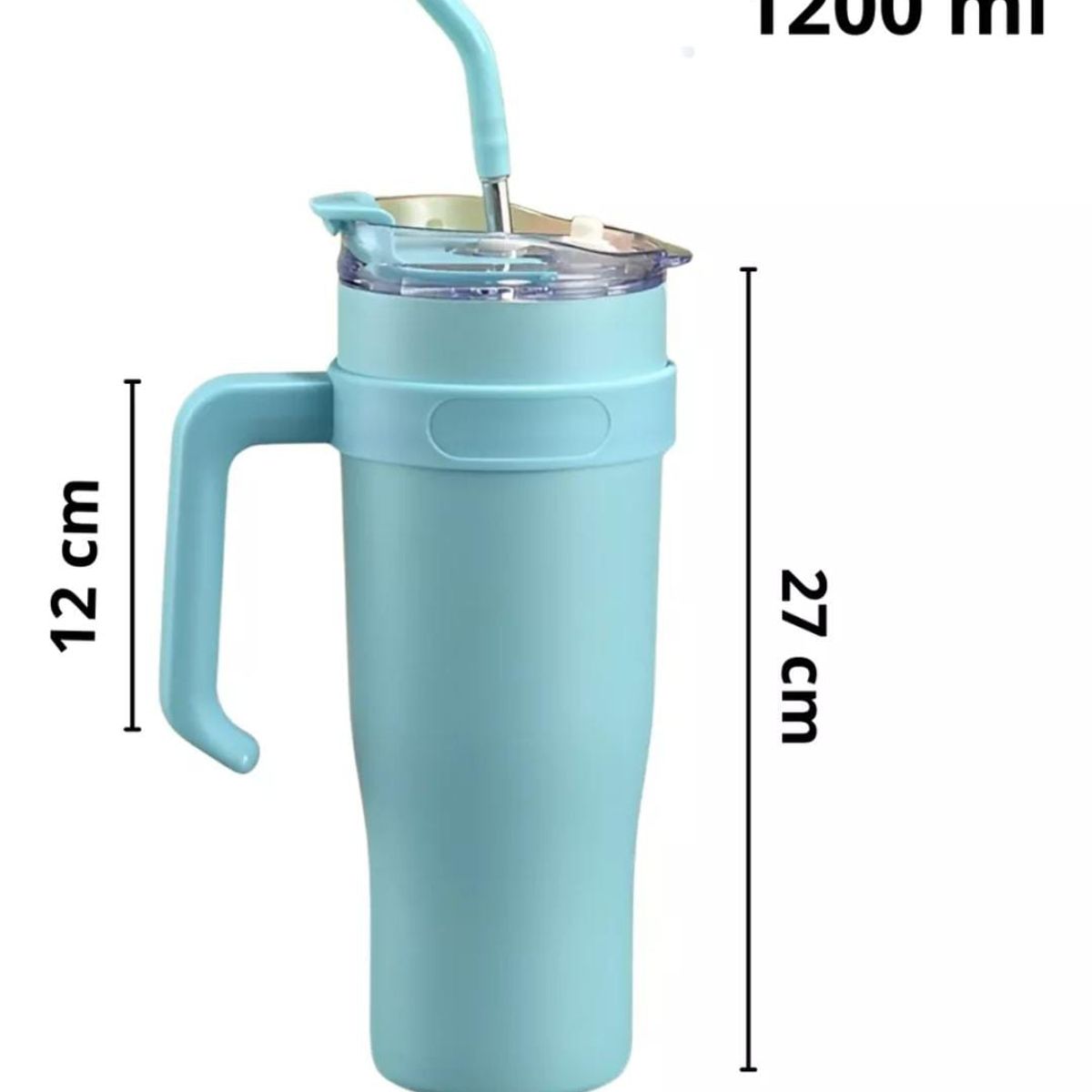 GENERICO - TERMO BOTELLA TOMATODO VASO GIGANTE TÉRMICO ACERO 1200ML