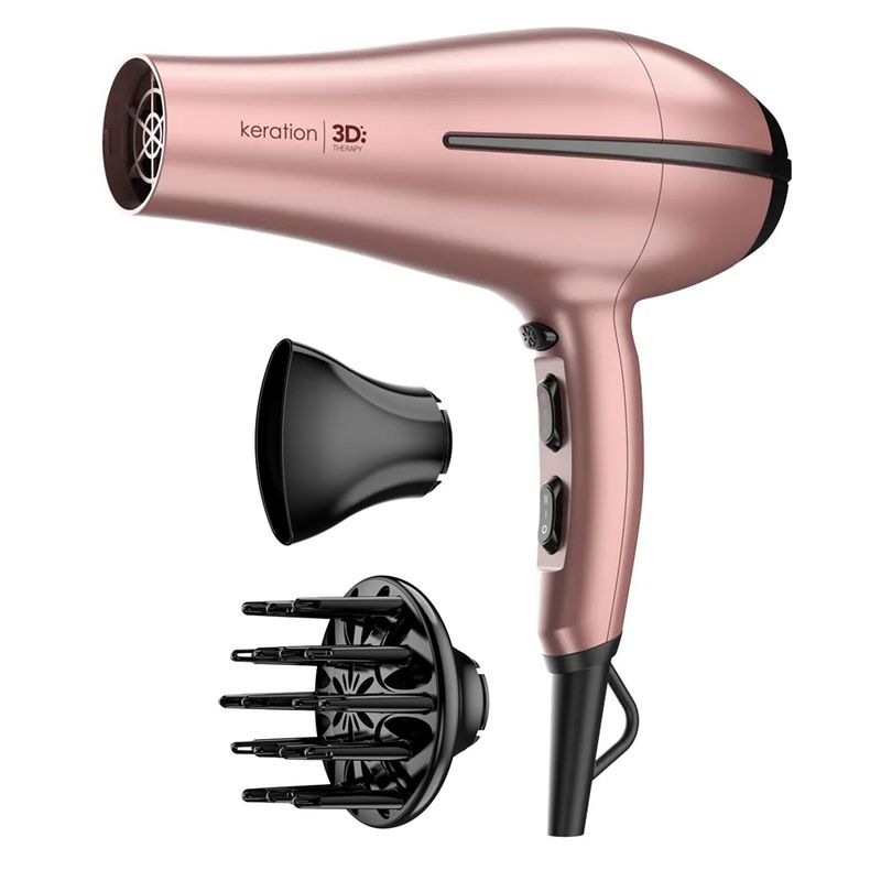 GAMA - Secadora Gama Bora Keration 3D Therapy cool shot con difusor