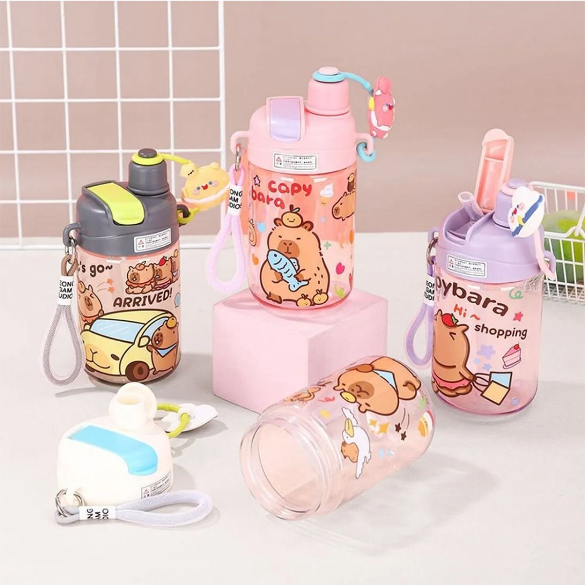 GENERICO - Tomatodo Capibara A-3763 Rosado