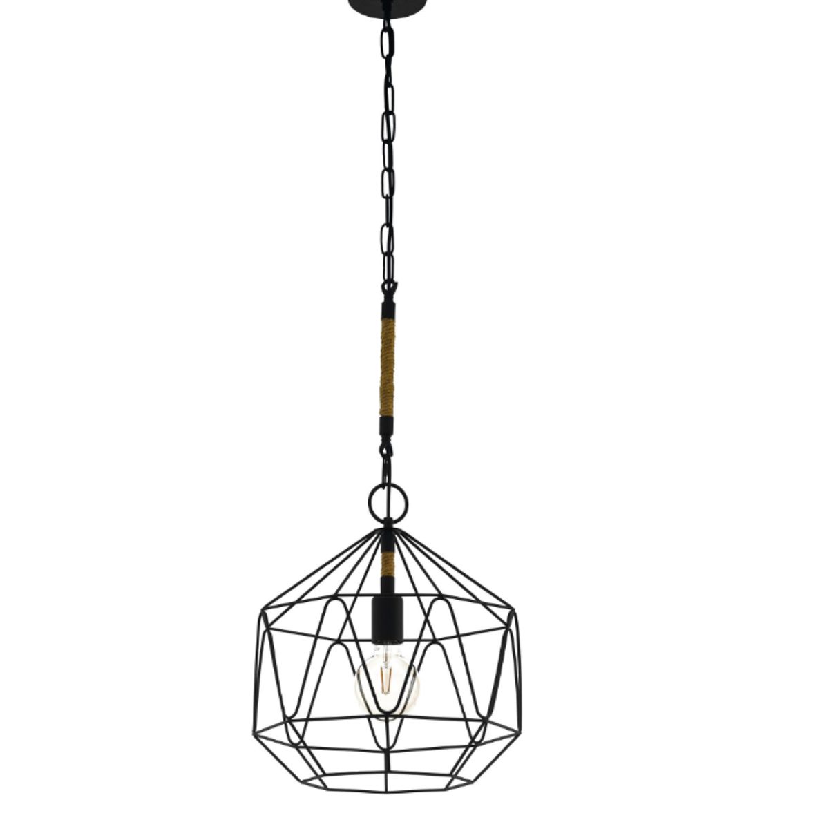 GENERICO - Lámpara Colgante Cottingham Black Led