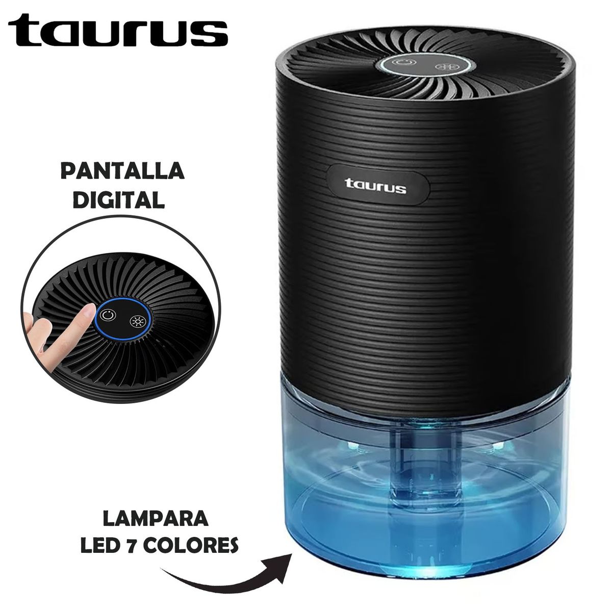 TAURUS - Deshumedecedor Portátil Taurus Mod DH-250